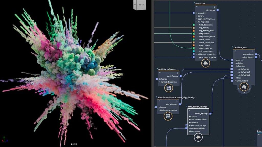 trabajo en 3D con maya