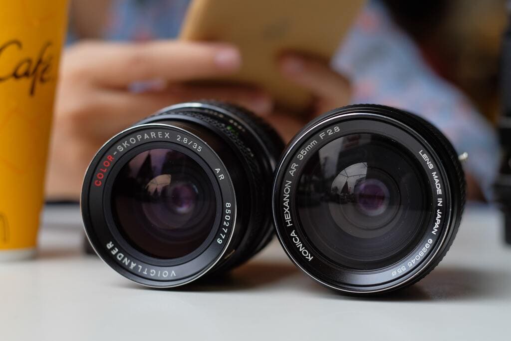 Fotografía nocturna objetivos