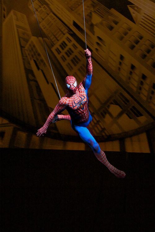 Spiderman Broadway vuelo