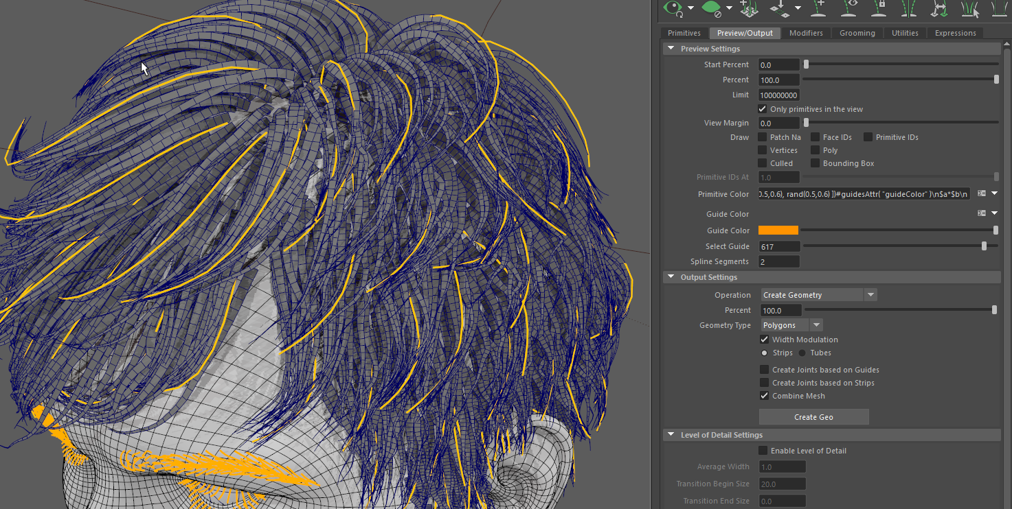 cabello X-Gen Maya 